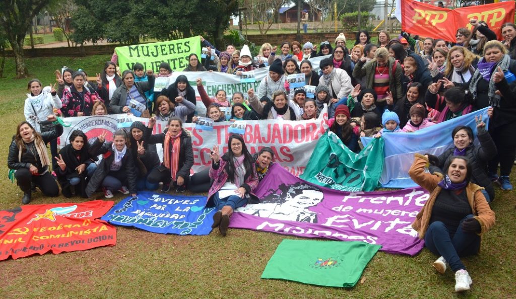 Cierre del Encuentro Provincial de Mujeres FPAyS