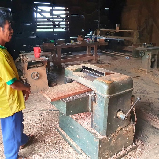 Guaraníes de la comunidad Pai Antonio Martínez quieren reactivar la carpintería