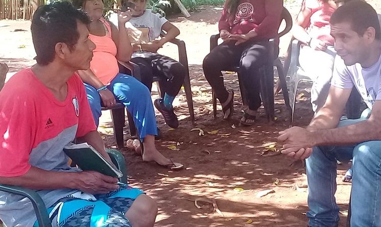 Comunidad Iguá Porá, de San Vicente reclama servicios básicos e insumos