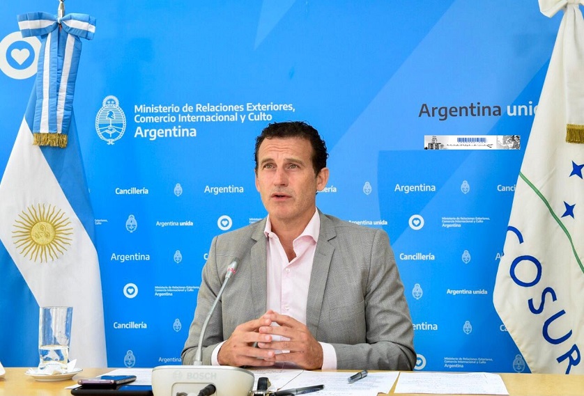 Guillermo Justo Chaves, Jefe de Gabinete de la Cancillería Argentina