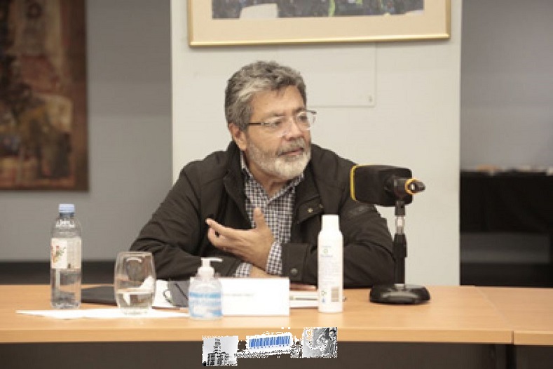 Gerardo Martínez en el lanzamiento del Foro de Participación Social