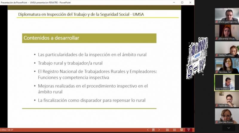 Diplomatura en Inspección del Trabajo y de la Seguridad Social de la Universidad del Museo Social Argentino (UMSA)