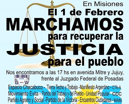 1F Marcha para exigir Justicia para Todos y Todas