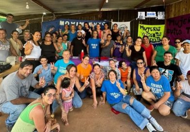 LAPACHITOS: En espacios colectivos del Movimiento Evita trabajan para construir una comunidad organizada