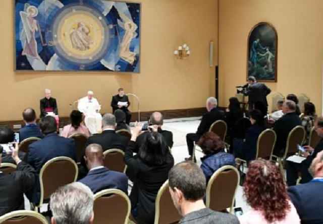 LA UOLRA: Participó de un encuentro con el Papa Francisco  