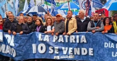 DÍA DEL TRABAJADOR Y DE LA TRABAJADORA: La UOLRA dijo presente en la multitudinaria marcha de la CGT que cuestionó las políticas de ajuste y empobrecimiento del Gobierno Nacional 